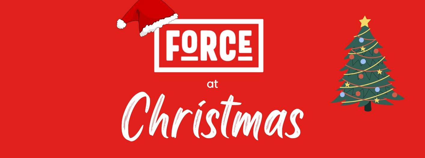 Force Cafe Christmas Banner